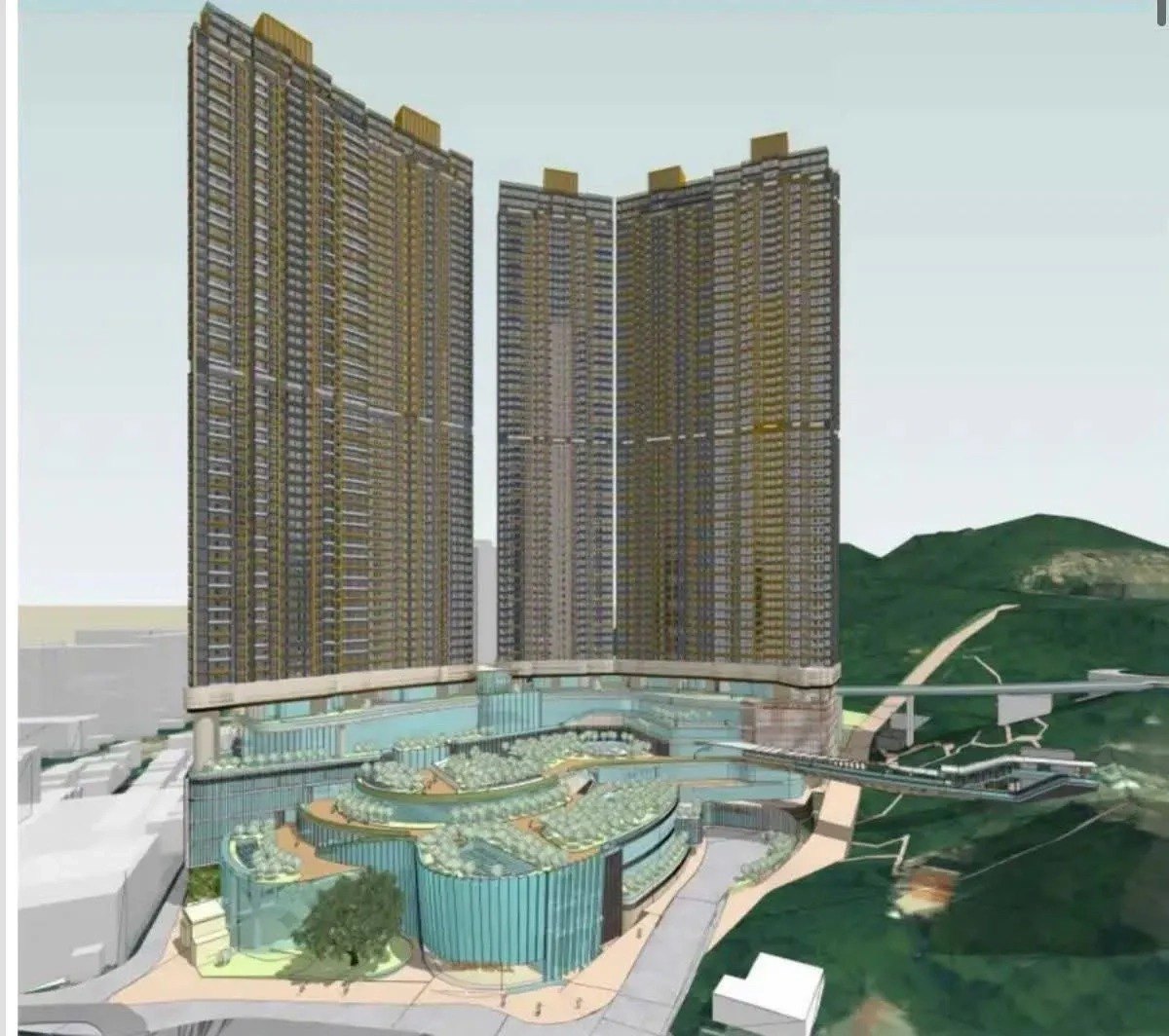 33 清水灣 建築外觀及商場基座